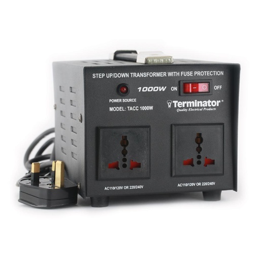 [TACC 1000W] Terminator AC to AC Dual Voltage converter - TACC 1000W