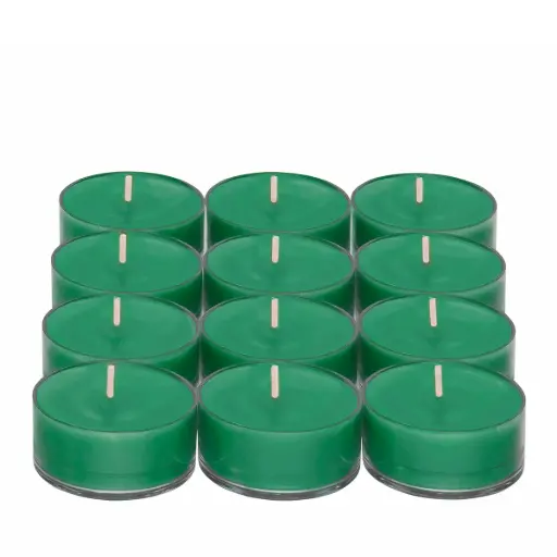 [STL-Tea-Apple] BUY4LESS Tea Light Candle 50 pieces - Green