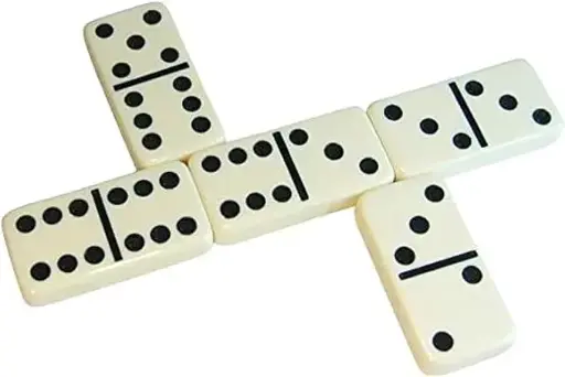 [D-1475] Double 6 Dominoes Puzzle Game - Set of 28