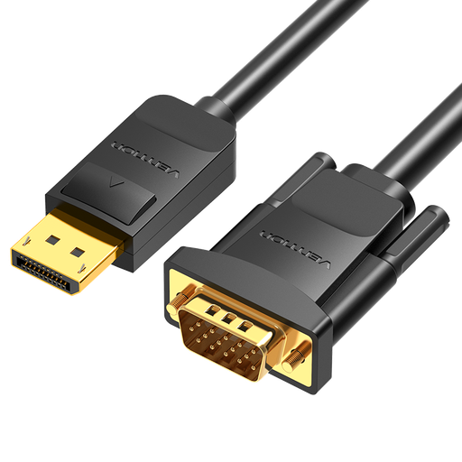 [HBLBI] VENTION DP to VGA Cable 3M Black Model # HBLBI