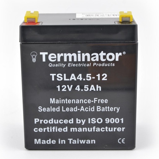 [TSLA 4.5-12] Terminator Sealed Lead Acid Battery TSLA 4.5-12,12V-4.5Ah