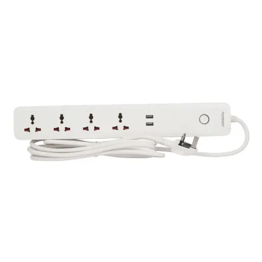 [TPB 40WU-3M] Terminator wifi Enabled Smart Universal Power Extension Socket With USB