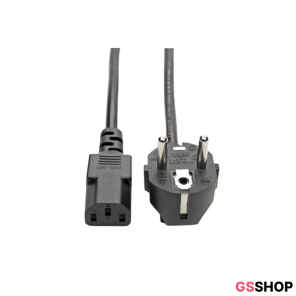 [ZCJBAC] 3-Prong Power Cord 1.8M C13 Connector EU Plug