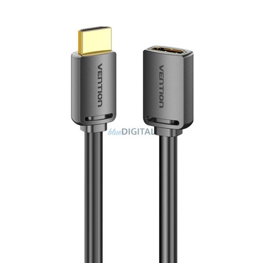 [AHCBD] VENTION 4K HDMI Extension Cable HD PVC Type 0.5M Black Model # AHCBD