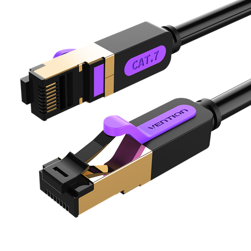 [ICDBL] VENTION Cat.7 SSTP Patch Cable 10M Black Model # ICDBL