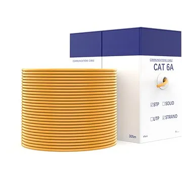 [IHCY305] 305M Ethernet Cable 10Gbps CAT6A STP Shielded Network Model # IHCY305
