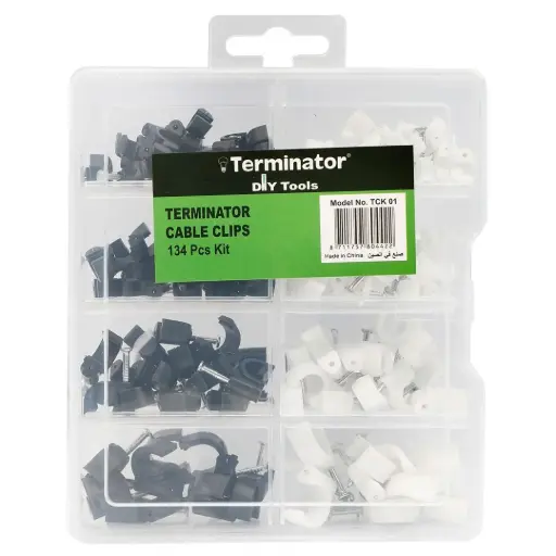 [TCK 01] Terminator Cable Clip 134 Pcs Kit