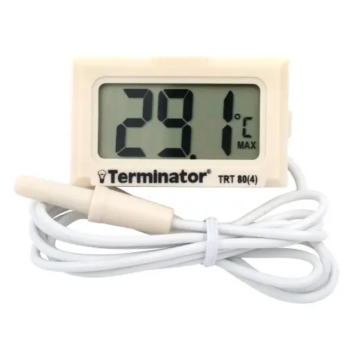 [TRT 80(4)] Terminator Refrigerator Thermometer (Off White Color)