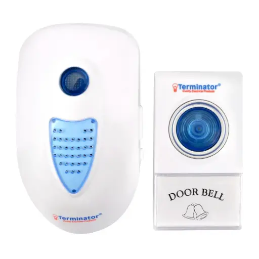 [TDB 003AC-13A] Digital Wireless Doorbell 38 Different Melodies DC