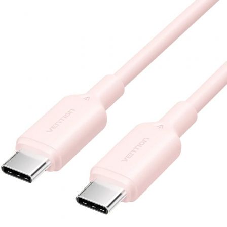 [TRCPH] VENTION USB 2.0 Type-C Male to Type-C Male 3A Cable 2M Pink PVC Type Model# TRCPH