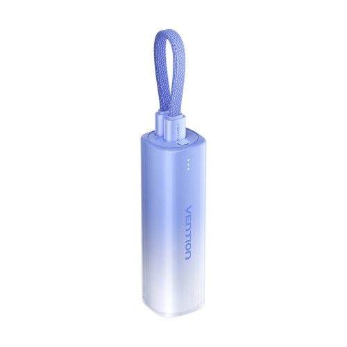 [FHWL0] VENTION 5000mAh Power Bank (USB-C + Lightning) 20W Blue Light Indicator Display Type Model # FHWL0