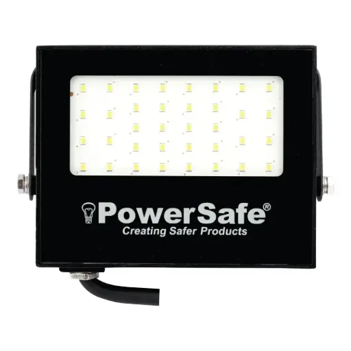 [PSLED FL30 DL] PowerSafe LED Floodlight 30W Daylight, 3000 Lumen, 6500K, 85% Energy Saving, 25,000 Hours Lifespan, with Surge Protection, ESMA Approved