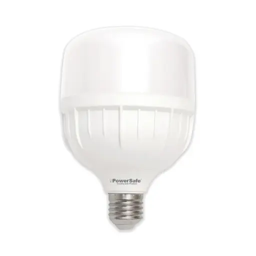 [PSLEDBT 3027 DL] PowerSafe LED Bulb 30W Daylight E27 T Shape, 2700 Lumen, 6500K, 85% Energy Saving, 15,000 Hours Lifespan, with Surge Protection, ESMA Approved
