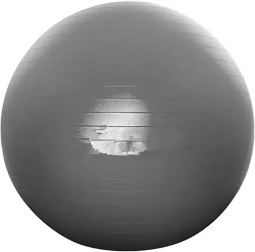 [Aerobic Ball - Grey] 65cm Exercise Fitness Aerobic Ball for GYM Yoga Pilates Pregnancy Birthing Swiss Grey
