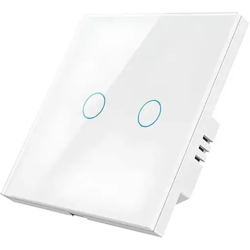[MOES-018] Tuya Switch Touch Wifi 2 Gang White