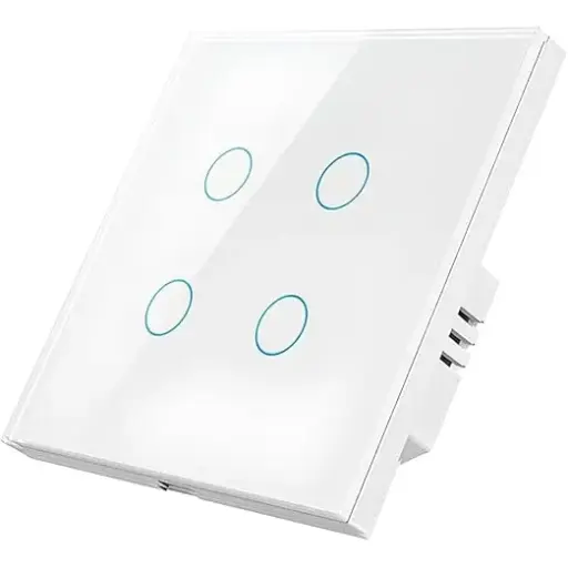 [MOES-020] Tuya Switch Touch Wifi 4 Gang White