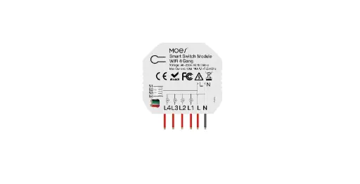 [MOES-054] Moes Smart Switch Zigbee 4 gang White