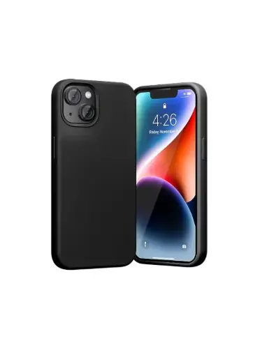 [KUEB0-10] VENTION Liquid Silicone Case for iPhone 14 with MagSafe Black