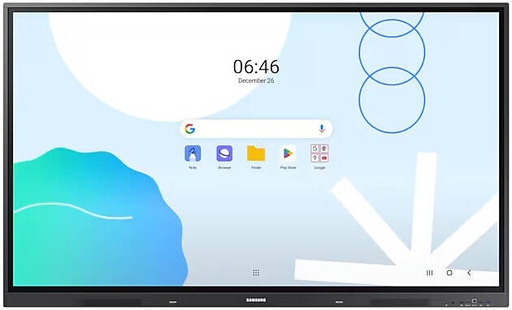 [LH65WADWLGCXUE] Samsung Flip Pro WAD 65" 4K Interactive Display 4K UHD VA Panel   60Hz   8ms Response   IR Touch   Tizen 6.5 OS   32GB Storage   Stylus Included   White / LH65WADWLGCXUE