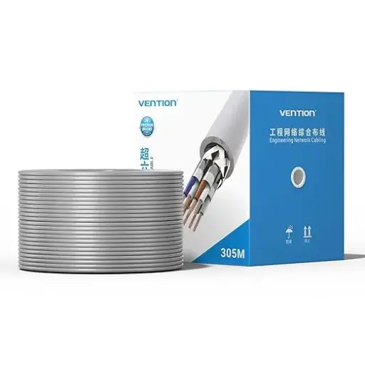 [IHCH305] VENTION Cat.6A SFTP Patch Cable 305M Gray Model# IHCH305