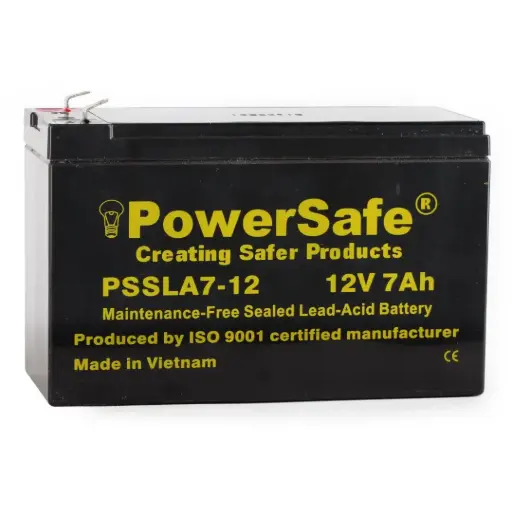 [PSSLA 7-12V] PowerSafe SLA Battery 12V-7Ah (Vietnam)