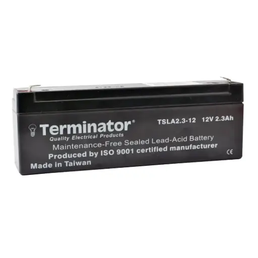 [TSLA 2.3-12] Terminator SLA Battery 12V-2.3Ah (Taiwan)