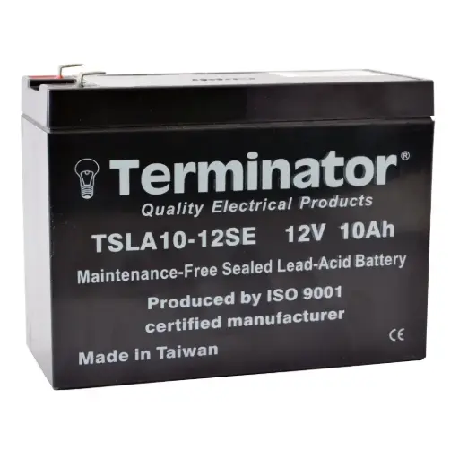 [TSLA 10-12SE] Terminator SLA Battery 12V-10Ah (Taiwan)