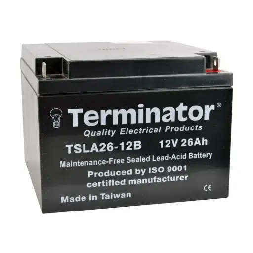 [TSLA 26-12B] Terminator SLA Battery 12V-26Ah (Taiwan)