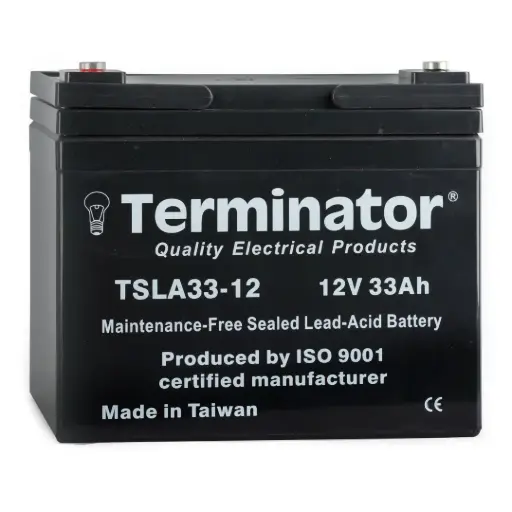 [TSLA 33-12] Terminator SLA Battery 12V-33Ah (Taiwan)