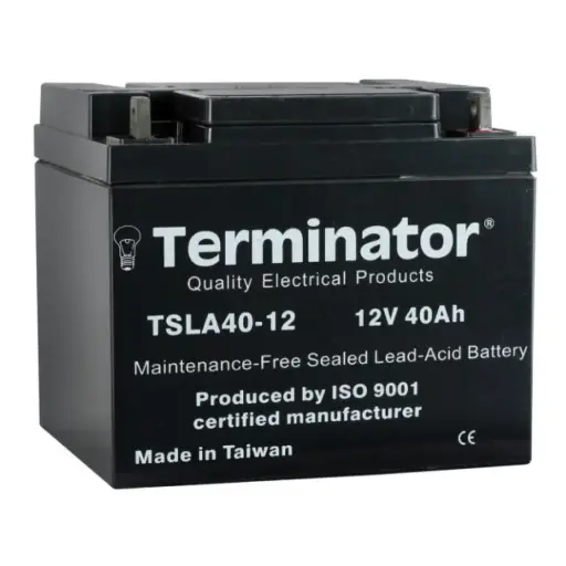 [TSLA 40-12] Terminator SLA Battery 12V-40Ah (Taiwan)