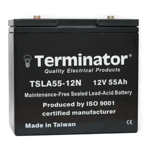 [TSLA 55-12N] Terminator SLA Battery 12V-55Ah (Taiwan)