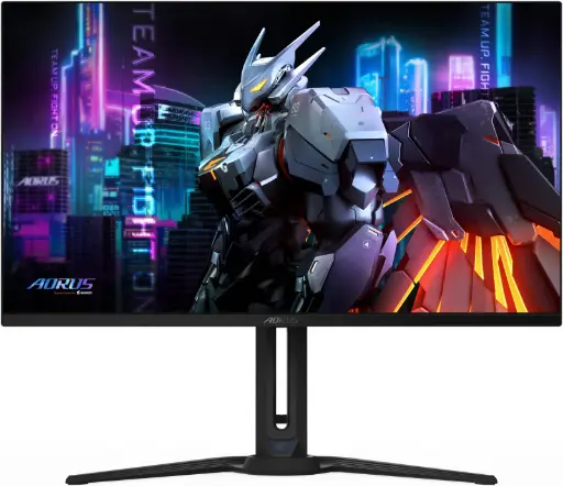 [FO32U2] Gigabyte AORUS FO32U2 32″ 4K QD-OLED Gaming Monitor – 240 Hz, 0.03 ms GTG, 99% DCI-P3, FreeSync Premium Pro, Type-C KVM, Tactical Switch, HDR True Black 400, Adjustable Stand