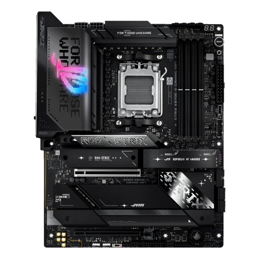 [90MB1IB0-M0EAY0] ASUS ROG STRIX X870E-E WiFi DDR5 Motherboard for AMD AM5 Processors, Wi-Fi 7, AI Overclocking, AI Networking, Supports up to 256GB EXPO RAM, Gen 5 PCIe, Dual USB4 Ports, High-End 90MB1IB0-M0EAY0