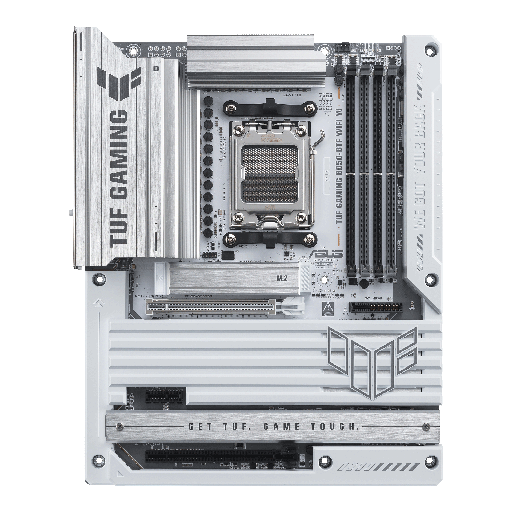 [90MB1KW0-M0EAY0] ASUS TUF Gaming B850-BTF WiFi W AM5 ATX Motherboard, AMD B850 Chipset, 4x DDR5 DIMM Slots up to 256GB, PCIe 5.0 x16 Expansion, 3x M.2 Storage Slots, Military-Grade Components, Gaming 90MB1KW0-M0EAY0