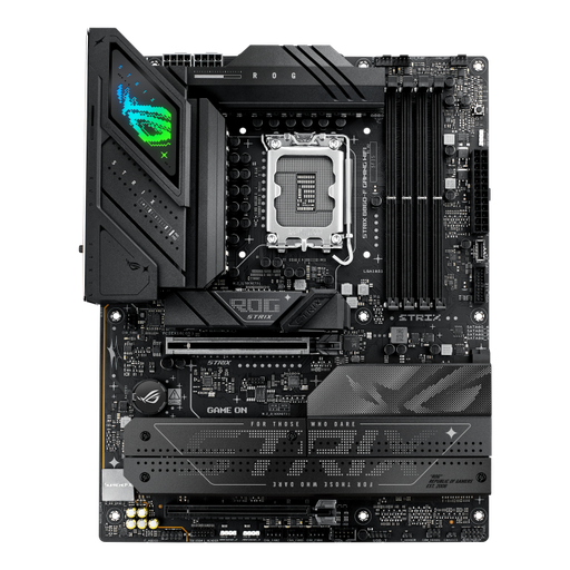 [90MB1JG0-M0EAY0] ASUS ROG Strix B860-F WiFi LGA1851 ATX Motherboard, Intel B860 Chipset, 4x DDR5 DIMM up to 256GB, PCIe 5.0 x16 SafeSlot Expansion, 4x M.2 Slots, Wi-Fi and Bluetooth Connectivity, 90MB1JG0-M0EAY0