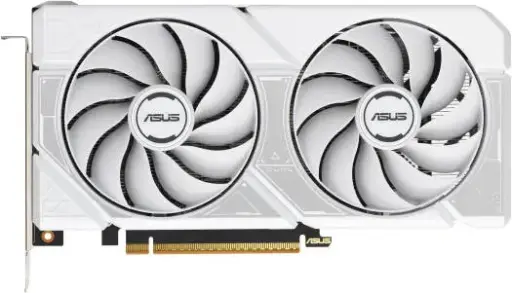 [90YV0N15-M0NA00] ASUS Dual GeForce RTX 5060 White OC Edition 8GB GDDR7 Graphics Card, 128-Bit Memory, 2535MHz Boost Clock, 28Gbps Memory Speed, 3840 CUDA Cores, PCI Express 5.0, White 90YV0N15-M0NA00