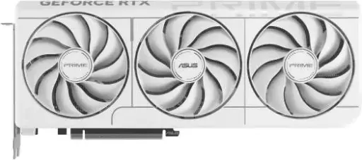 [90YV0M19-M0NA00] ASUS Prime GeForce RTX 5070 OC Edition 12GB GDDR7 Graphics Card, 192-Bit Memory, 2557MHz Boost Clock, 28Gbps Memory Speed, 6144 CUDA Cores, PCI Express 5.0, White Design 90YV0M19-M0NA00