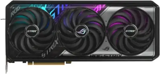 [90YV0M90-M0NA00] ASUS ROG Strix GeForce RTX 5070 Ti OC Edition 16GB GDDR7 Graphics Card, 256-Bit Memory, 2602MHz Boost Clock, 28Gbps Memory Speed, 8960 CUDA Cores, PCI Express 5.0, Premium Gaming 90YV0M90-M0NA00