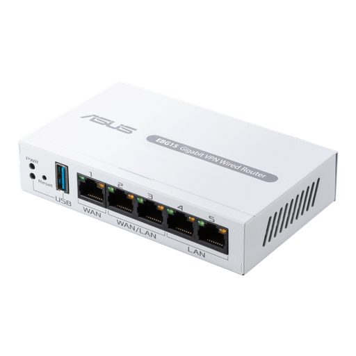 [90IG08E0-MO3B00] Gigabit VPN Wired Router with up to 3 WAN Ethernet and 1 USB WAN, IPS Protection, Layer 7 Firewall, Business Security, Centralized Control via ExpertWiFi App, Model 90IG08E0-MO3B00