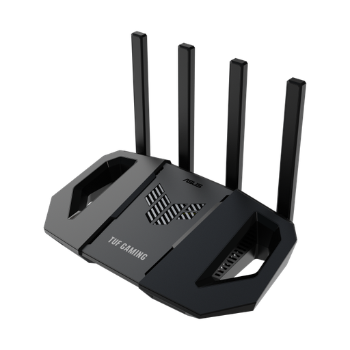 [90IG0900-MO9C00] ASUS TUF Gaming BE3600 Dual-Band WiFi 7 Gaming Router with Broadcom SoC for High-Speed Performance, Ultra-Fast Processing, and Easy 3-Step Port Forwarding, Model 90IG0900-MO9C00