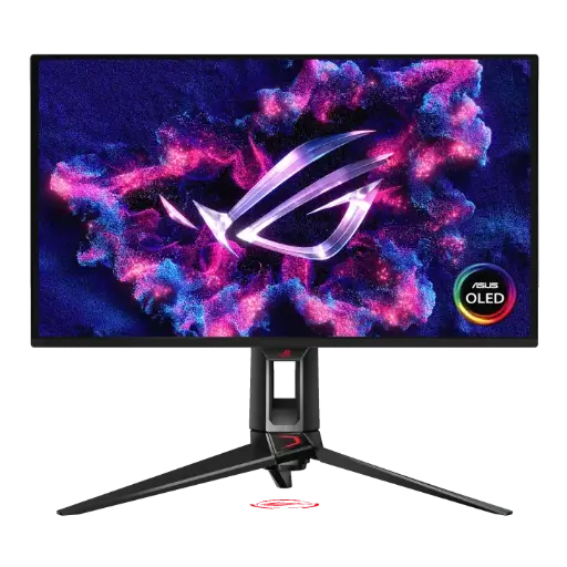 [90LM0B30-B01971] ASUS ROG Swift PG27UCDM 27" 4K UHD QD-OLED Gaming Monitor, 240Hz Refresh Rate, G-SYNC, HDR10, Ultra-Fast Response, Slim Bezel Design, Black 90LM0B30-B01971