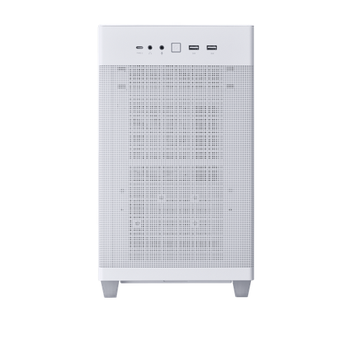 [90DC00G3-B39010] ASUS AP201 Prime Case TG White Edition, 33L MicroATX Case, Tool-Free Side Panels, Quasi-Filter Mesh, Support for 360mm Coolers, 338mm Graphics Cards, Standard ATX Power Supply, White 90DC00G3-B39010