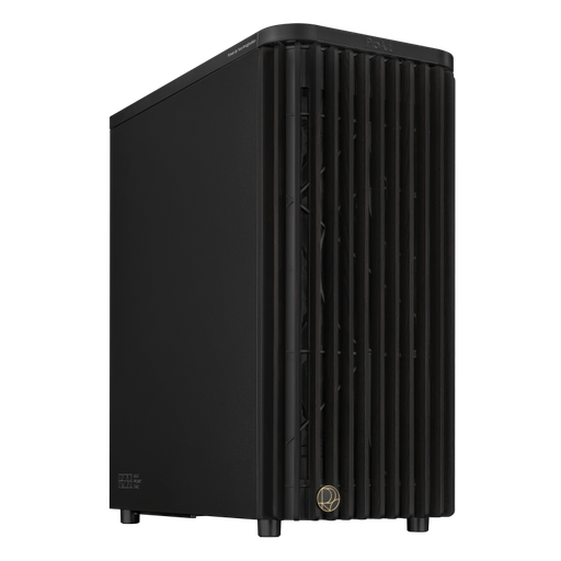 [90DC00M0-B39010] ASUS ProArt PA401 Wood Metal PWM Black ATX Mid-Tower Computer Case, Premium Wooden Front Panel, Professional Minimalist Design, Excellent Airflow, Multiple Cooling Support 90DC00M0-B39010