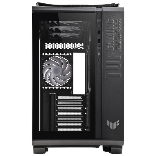 [90DC0090-B19010] ASUS TUF GT502 Mid Tower ATX Gaming Case, Tempered Glass, 8 Expansion Slots, Supports 360mm Radiator, 4x 2.5"/3.5" Combo Bays, Full Modular Design, 120mm Cooling Support, Black 90DC0090-B19010