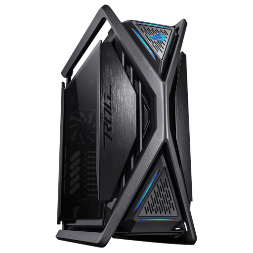 [90DC00F0-B39020] ASUS ROG Hyperion GR701 BTF Edition E-ATX PC Case, Tempered Glass Side Panels, Supports 420mm Dual Radiator, 4x 140mm Fans, Metal GPU Holder, Component Storage, ARGB Hub, Black 90DC00F0-B39020