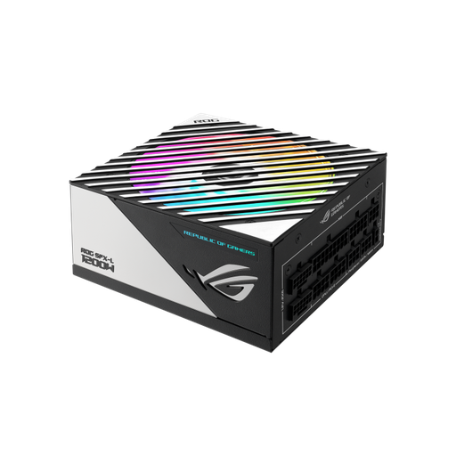 [90YE00N0-B0NA00] ASUS ROG Loki 1200T SFX-L Fully Modular Power Supply, 1200W, 80 Plus Titanium Efficiency, ATX 3.0 Compatible, Dual-Ball Fan Bearings, PCIe Gen 5.0 Ready, ARGB Fan with Aura Sync, Black 90YE00N0-B0NA00