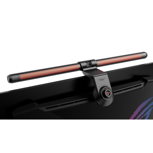 [90LA00P0-B01970] ASUS ROG AURA Monitor Light Bar ALB01, Asymmetric Lighting with 3 Modes, Patented Clamp and Magnetic Buckle Design, Compatible with Aura Sync and DisplayWidget Center for Eye Comfort 90LA00P0-B01970
