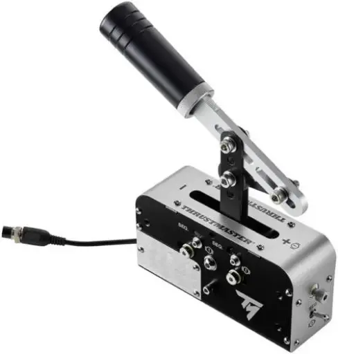 [TM-TSS-HANDBRAKE] Thrustmaster TSS Handbrake 2-in-1 Handbrake & Sequential Shifter – Dual Handbrake Modes, Magnetic Sensors, 90% Metal Construction, For PC, PS5/PS4, Xbox Series X|S, Xbox One TM-TSS-HANDBRAKE