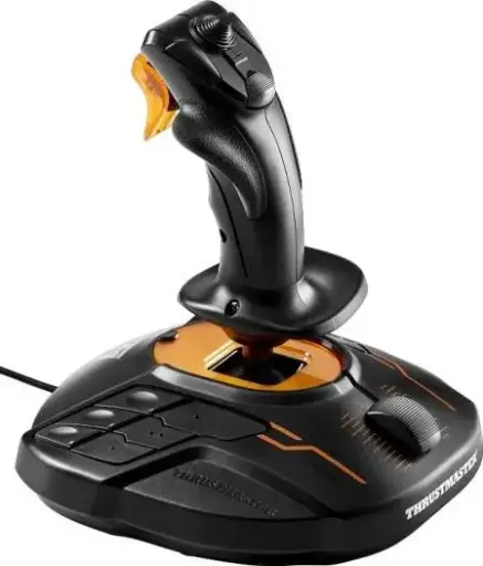 [TM-JSTK-T16000M-FCS] Thrustmaster T16000M FCS for PC Warthog Edition – Extensive Action Buttons, Dual Throttle System, Detachable Joystick, Featuring H.E.A.R.T Hall Effect AccuRate Technology TM-JSTK-T16000M-FCS