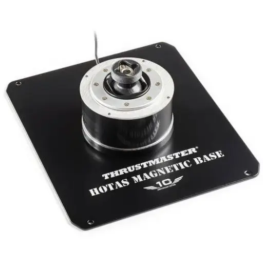 [TM-JSTK-HOTAS-BASE] Thrustmaster Hotas Magnetic Base – Detachable Metal Plate, Extensive In-Game Compatibility, Compatible with Target Software, Featuring H.E.A.R.T Precision Technology TM-JSTK-HOTAS-BASE 